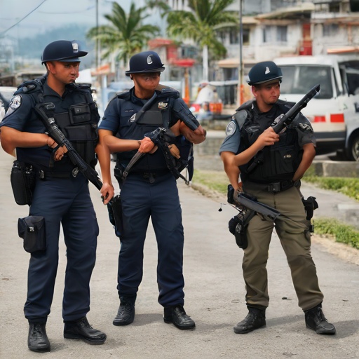 Operativos policiales en Durán y Daule dejan cinco detenidos con armas y una moto baleada