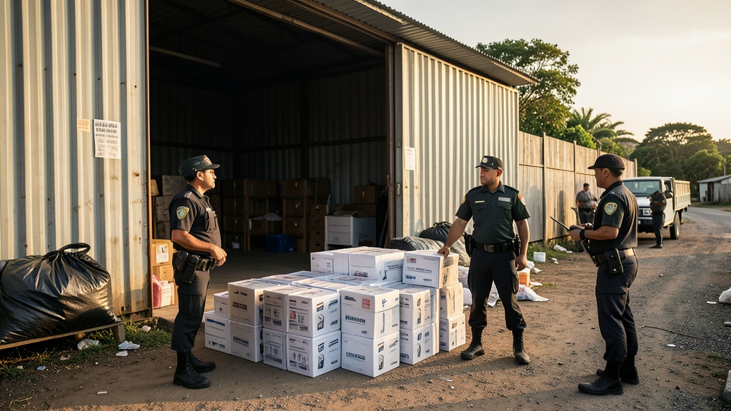 Policía desbarata red de cocaína en Naranjal e Isidro Ayora con 8 toneladas incautadas