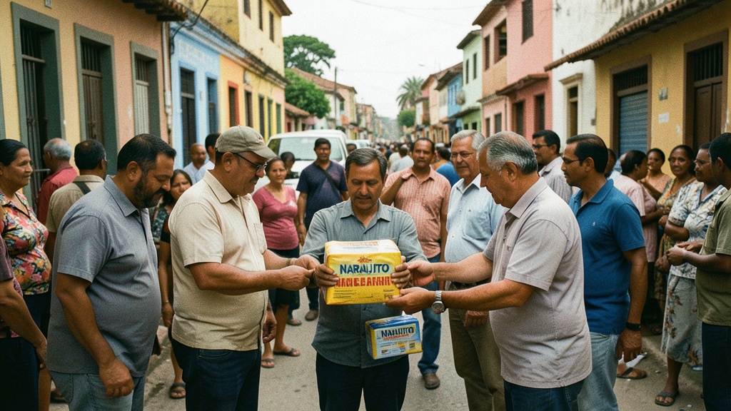 Gobierno Nacional entrega 500 kits a familias en Naranjito tras eventos adversos