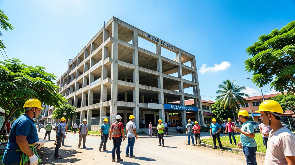 Presentación del Hospital Dr. Enrique Ortega en Durán: Avance de obra y entrega programada para 2021