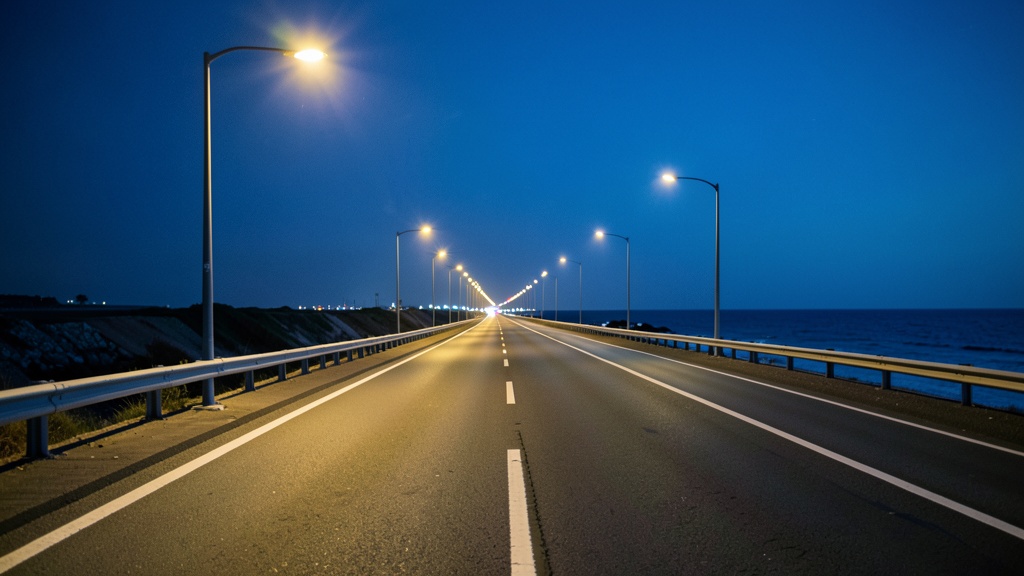 Iluminación en Autopista Durán-Boliche ya está operativa para conductores