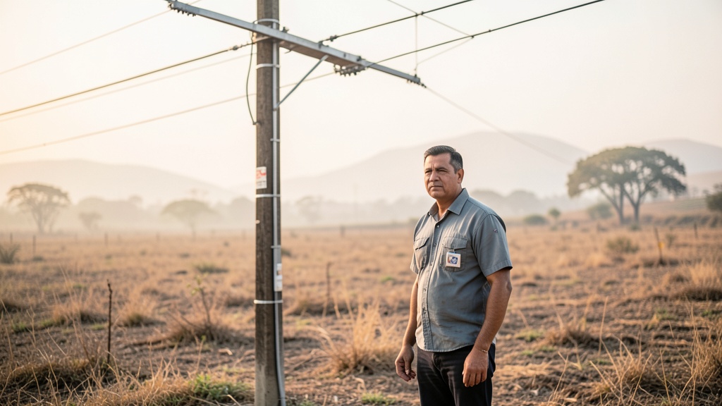 El Triunfo: CNEL EP inaugura electrificación rural en Prosperidad