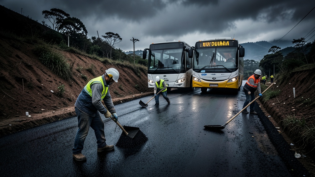 Obras de relleno y reconformación vial mejoran acceso en Ficus 1, Durán