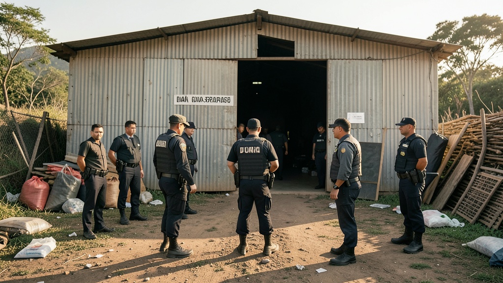 Policía y Fiscalía desbaratan red de narcotráfico en Durán con dos toneladas de cocaína