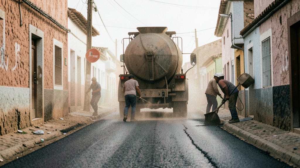 Alcaldía de Guayaquil inicia obras de rehabilitación vial en el sector de Samborondón