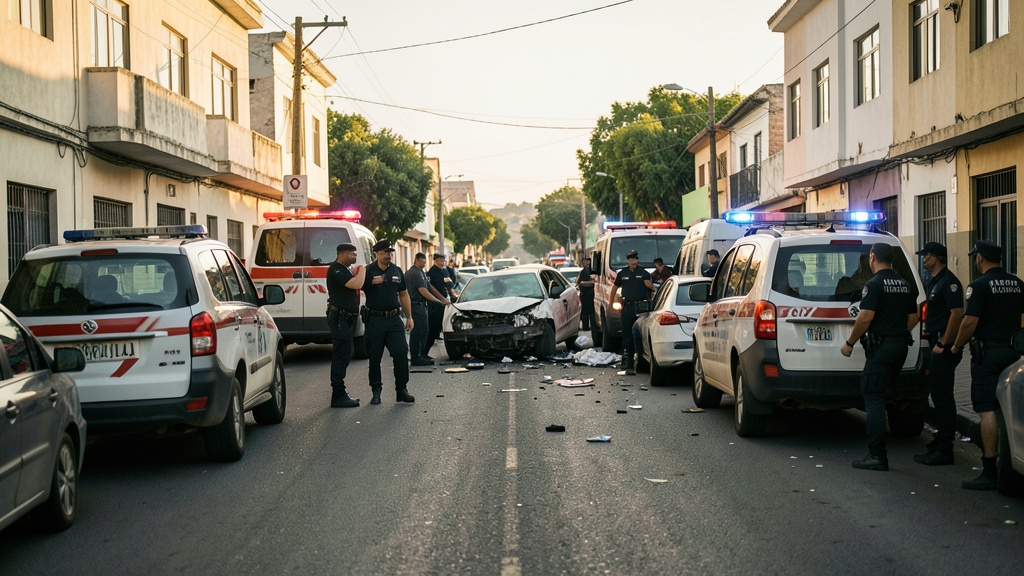 Cuatro fallecen en colisión múltiple entre bus y auto en Naranjal