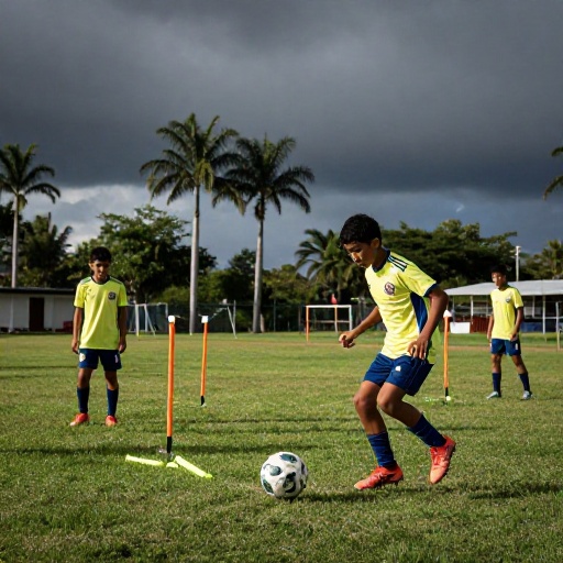 Fútbol infantil fortalece el talento y compañerismo en Durán