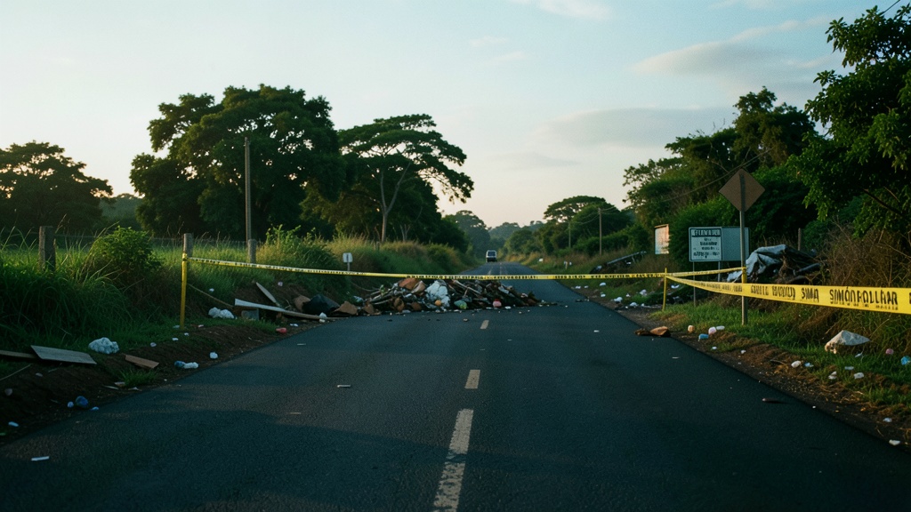 Cinco cuerpos hallados en vía de acceso a Simón Bolívar tras balacera