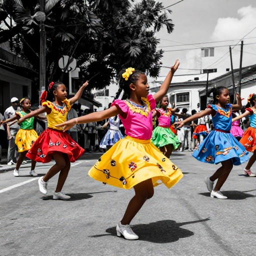 Niños y niñas llenaron de ritmo la Ruta Centro con el festival 'Guayaquil a todo Ritmo'