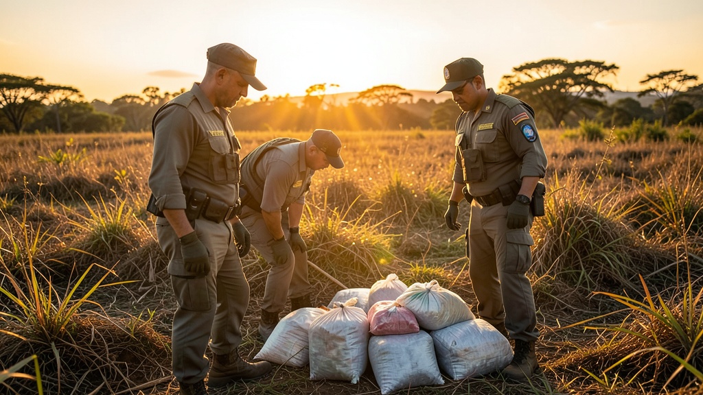 Policía desbarata redes de narcotráfico en Carchi y Daule; seis detenidos
