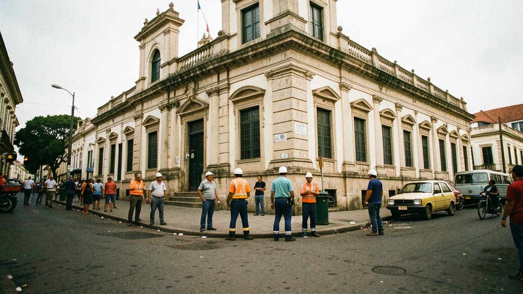 Transportistas de Guayaquil se plantan ante la Gobernación por deuda de buses