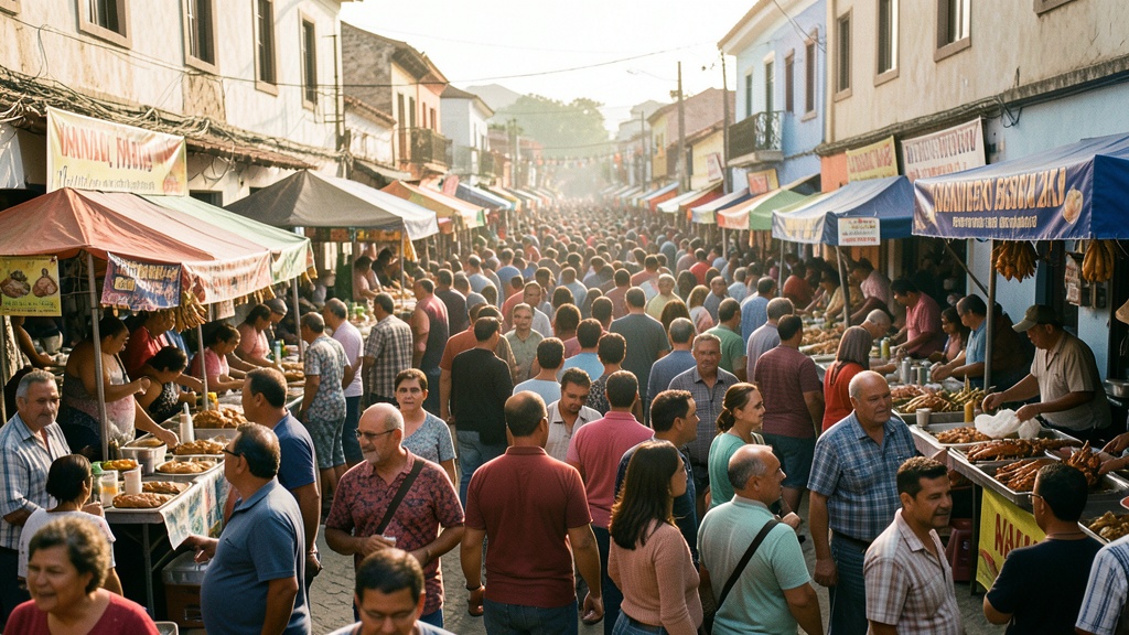 Naranjal recibe a miles de turistas en su Festival del Cangrejo con 40 stands gastronómicos