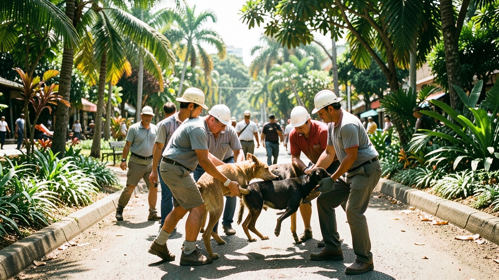 Municipio de Guayaquil rescató 260 animales en parques emblemáticos este año