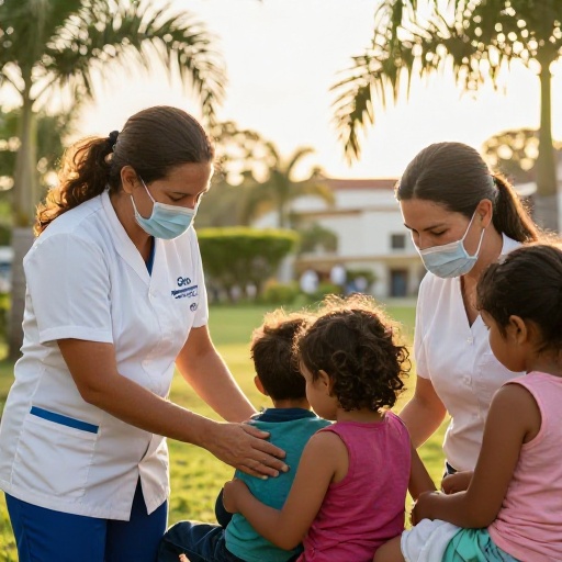 Prefectura del Guayas lleva atención oftalmológica gratuita a familias duranenses