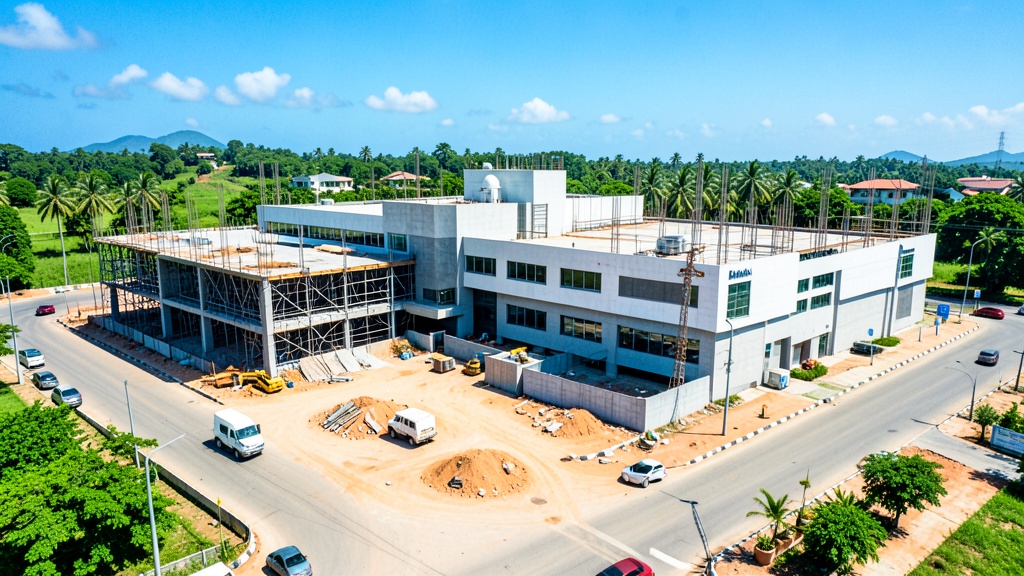 Inspeccionan avance del Hospital General de Durán con 120 camas