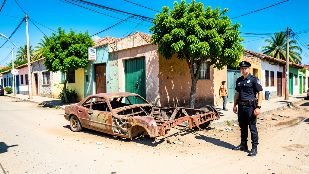Hallan auto desmantelado de joven desaparecido en Durán hace seis meses