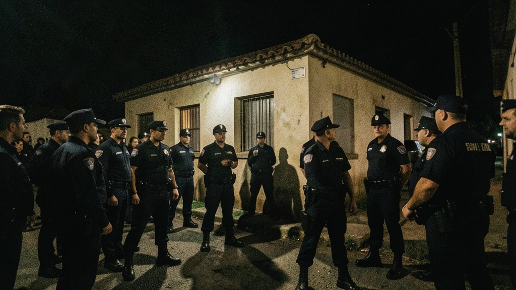 23 detenidos en Santa Lucía por fiesta clandestina que incumplió el toque de queda