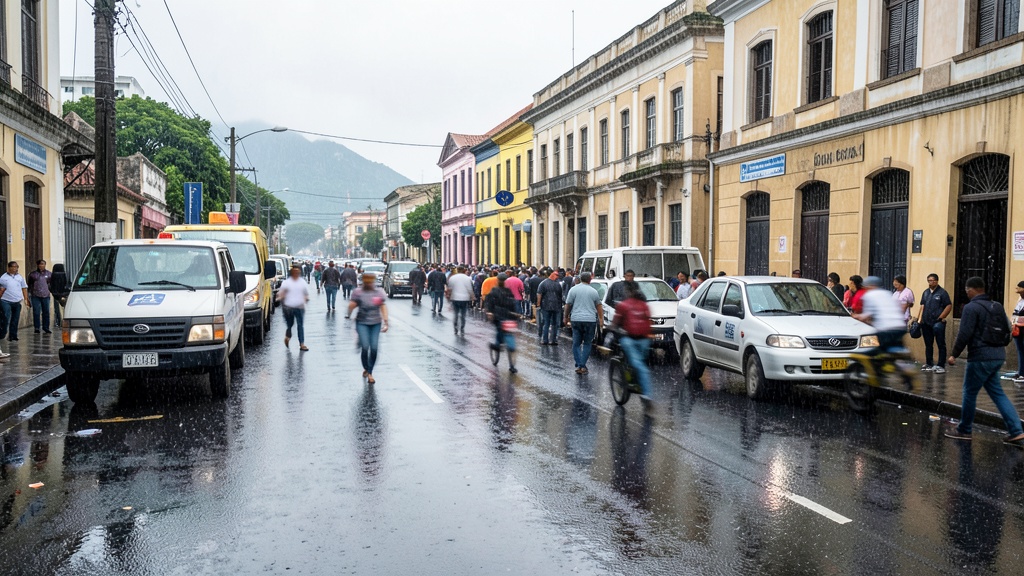 Durán y Palestina con alerta por lluvias: Prefectura convoca al COE Provincial