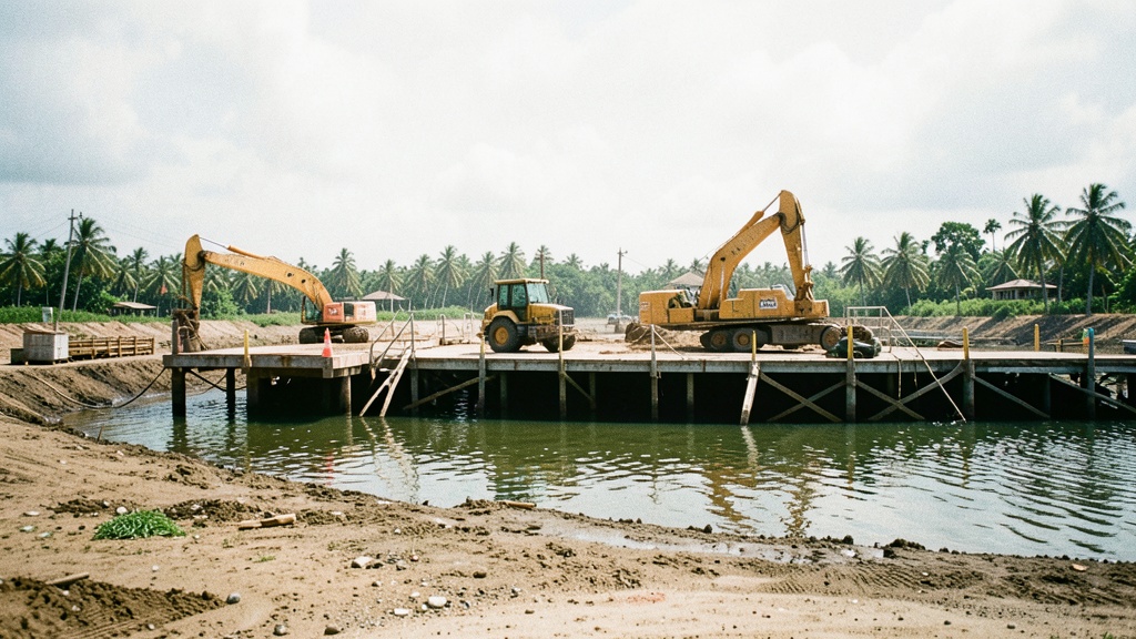 Arranca construcción del muelle naval en Posorja con inversión privada