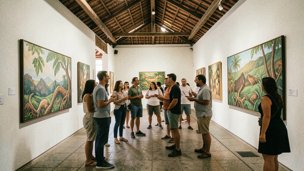 Exposición 'Frontera Viva' une arte y ecología en Guayaquil