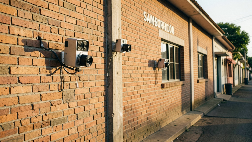 Samborondón instala 13 cámaras educativas para vigilar el exterior de las escuelas