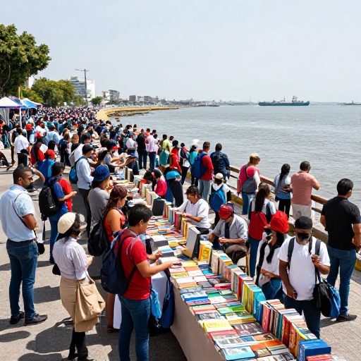 La 12.a Feria del Libro de Guayaquil espera recibir a más de 40 mil visitantes