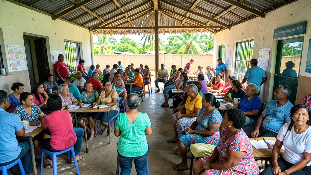 Nueve instituciones públicas atendieron a más de 300 personas en Cerro Redondo, Durán