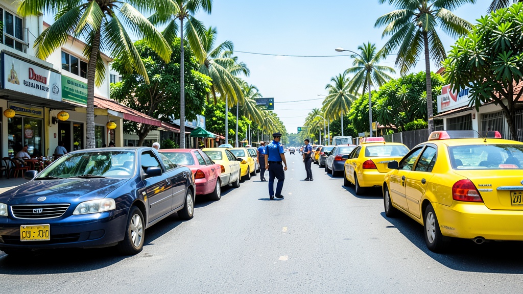 Control vehicular en Daule retuvo once taxis tras fin del estado de excepción