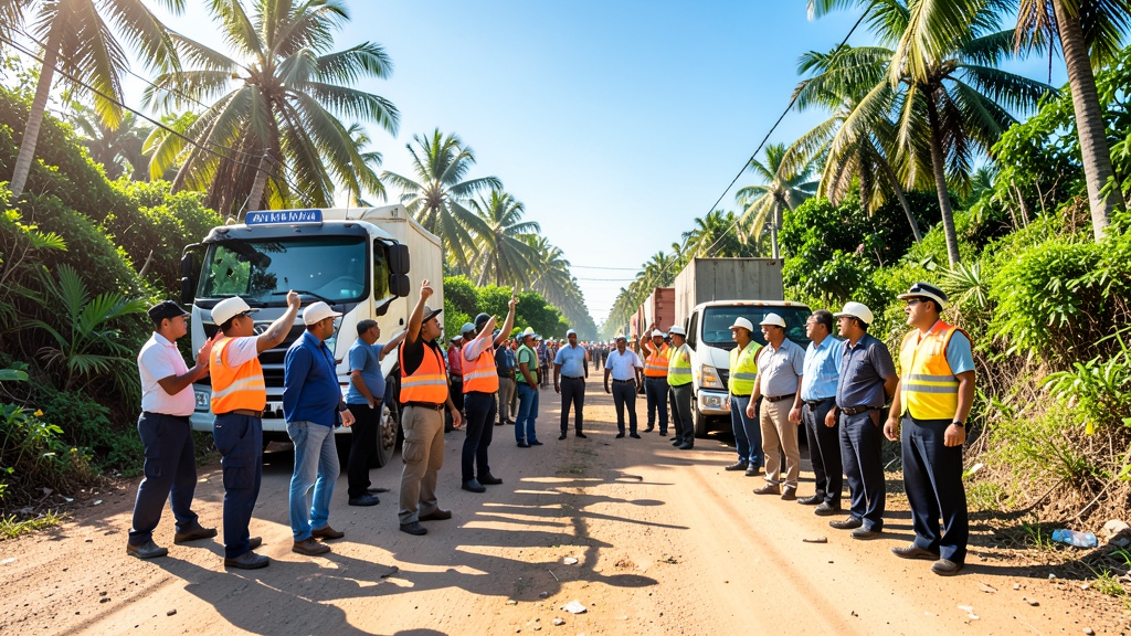Transportistas de Durán exigen estabilidad en rutas tras tercer cambio de itinerarios