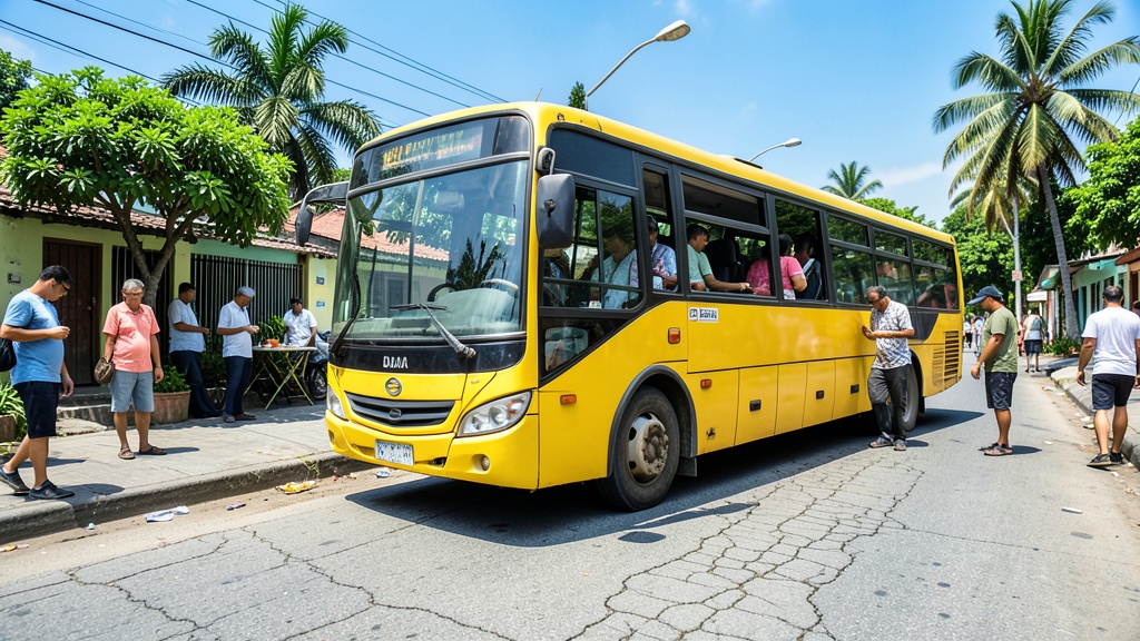 Bus urbano se volcó en Durán por mala maniobra; conductor herido