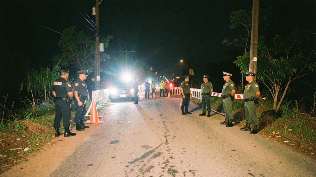 Detienen a líder de Los Choneros y seis miembros en Nobol tras operativo policial