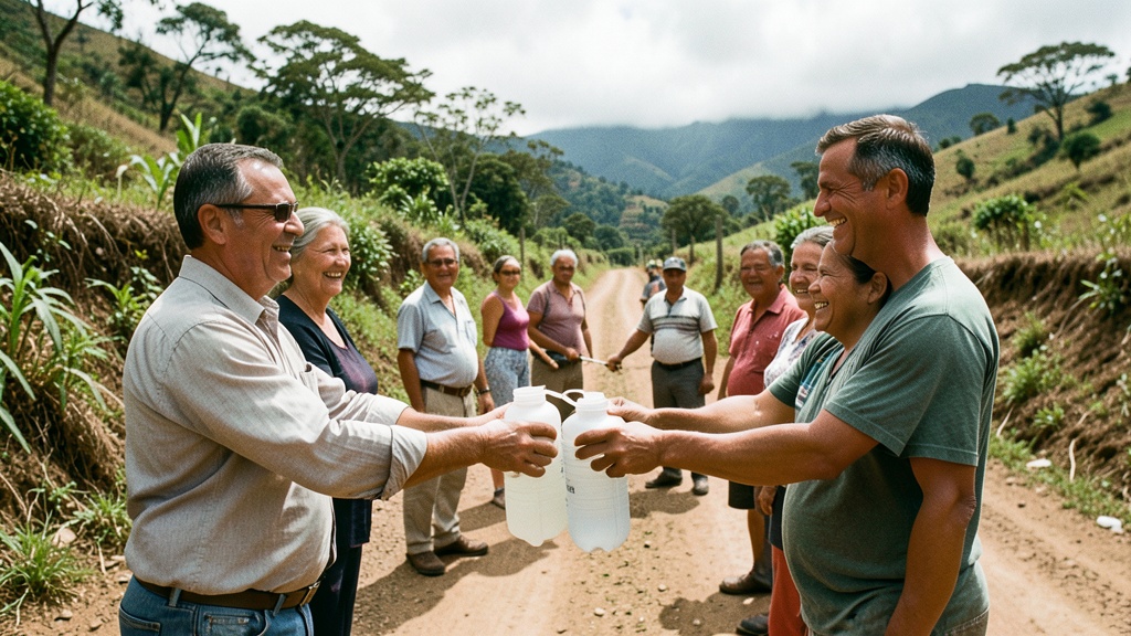 Municipio entrega 133 filtros de agua a familias de Posorja afectadas por el invierno