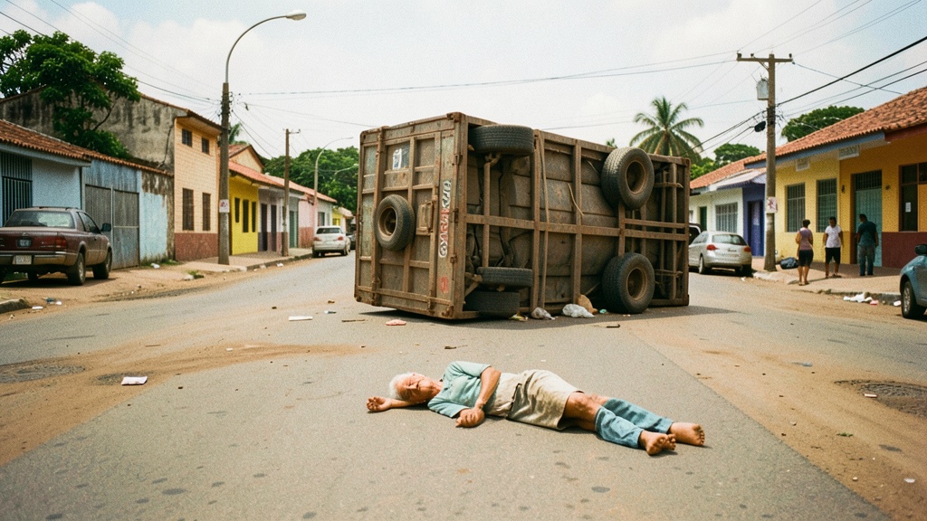 Pedro Carbo: Adulto mayor muere atropellado por tráiler en intersección clave