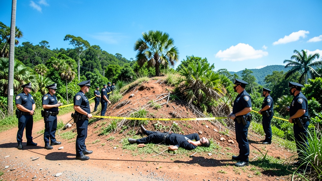 Hallan decapitado a Douglas Redwood en Cerro Las Cabras, Durán
