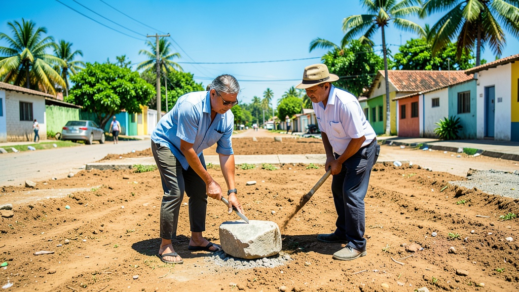 Samborondón inicia construcción del Parque Bicentenario con primera piedra