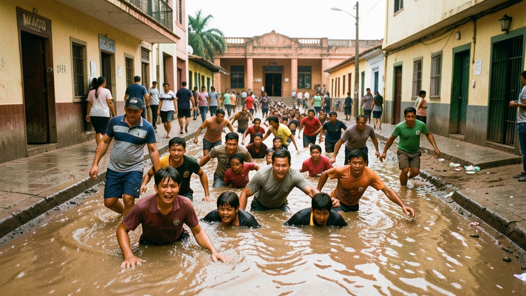 Lluvias en Milagro: Inundaciones paralizan clases y trabajo en zonas cercanas a la UNEMI