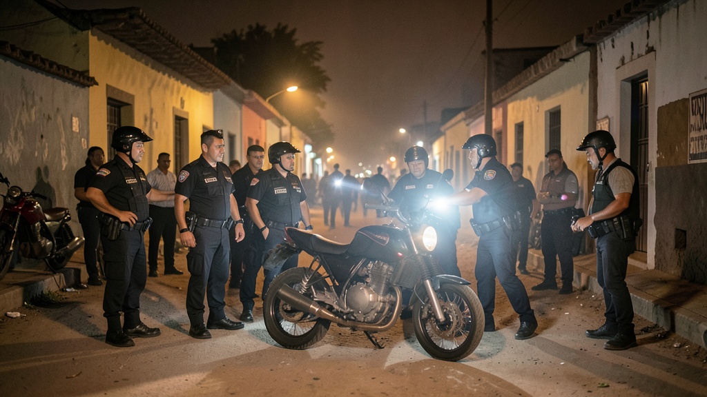 Detienen a hombre con moto robada en Durán durante toque de queda