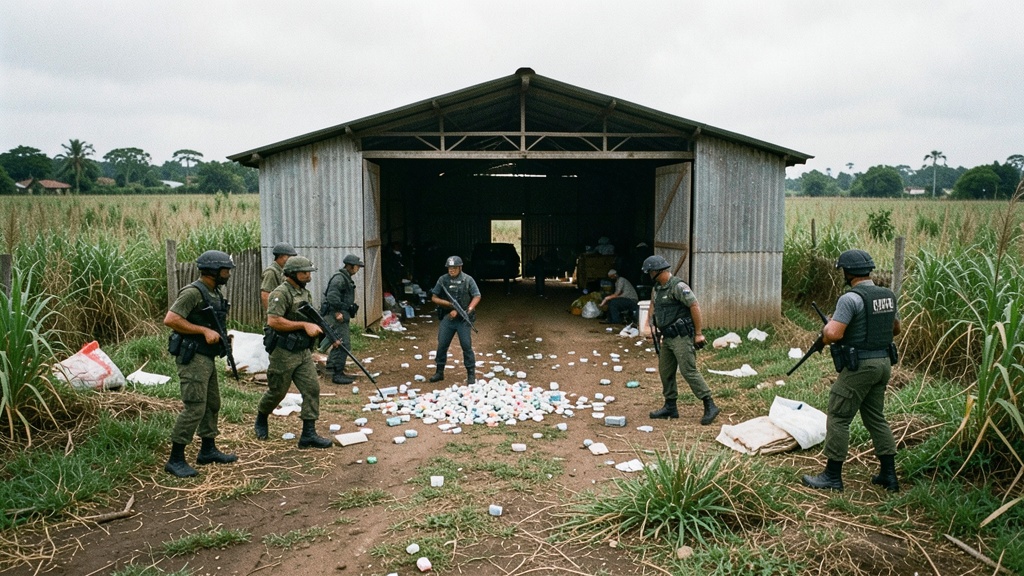 Desmantelan red de narcotráfico en Puerto Posorja con 2,4 toneladas de cocaína