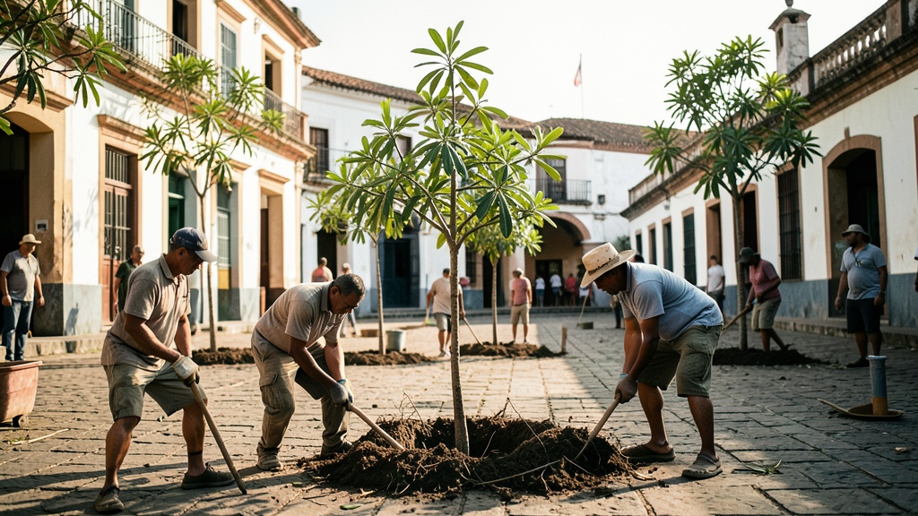 Samborondón siembra 6000 mangles en el Parque Histórico con apoyo de la ONU