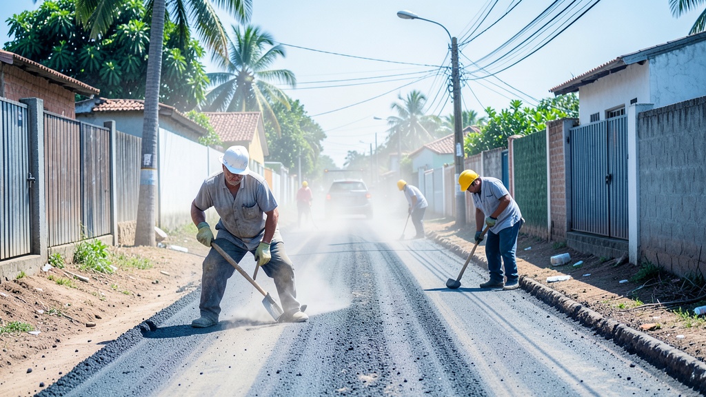 Prefectura del Guayas avanza en obras viales para Colimes mientras espera el puente sobre el Daule