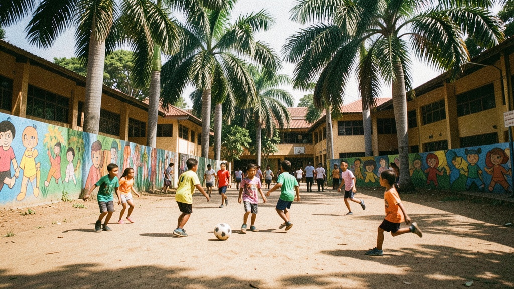 Arte y deporte abren oportunidades para niños del sur de Guayaquil