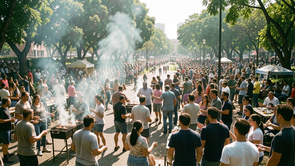 Chancho Fest 2026 llena el Parque Samanes con parrillas y música