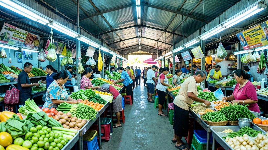 Reclamos por postulación en el nuevo mercado Las Manuelas de Durán