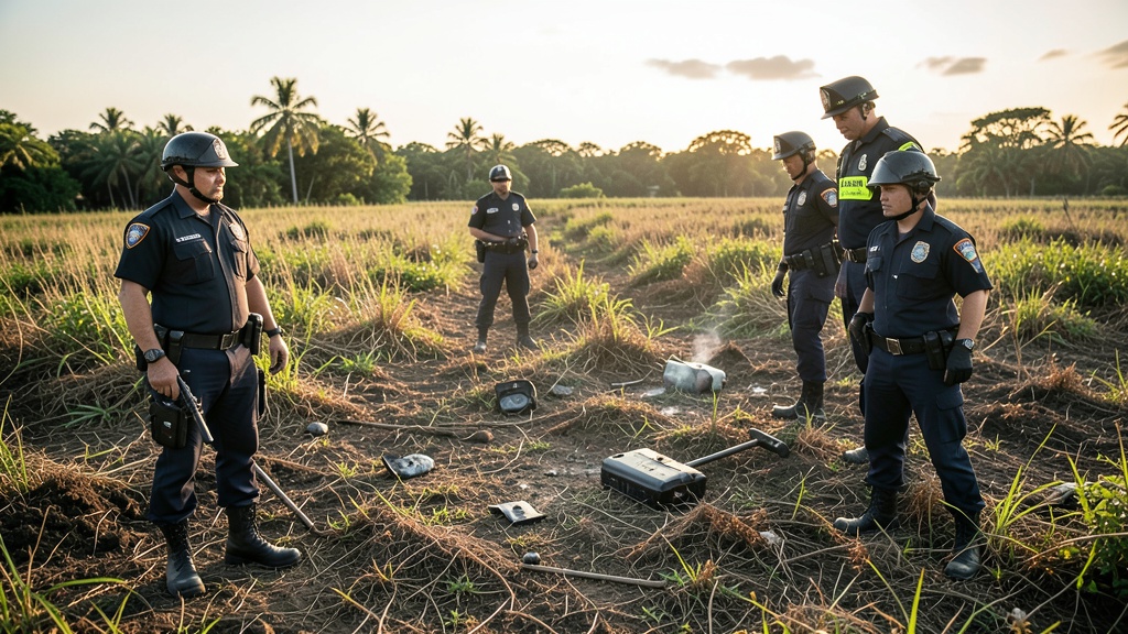Fuerzas policiales frustran robo con artefactos explosivos en BanEcuador Naranjal