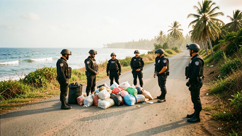 Operativo CAMEX en Playas desmantela red de contrabando y regula tránsito