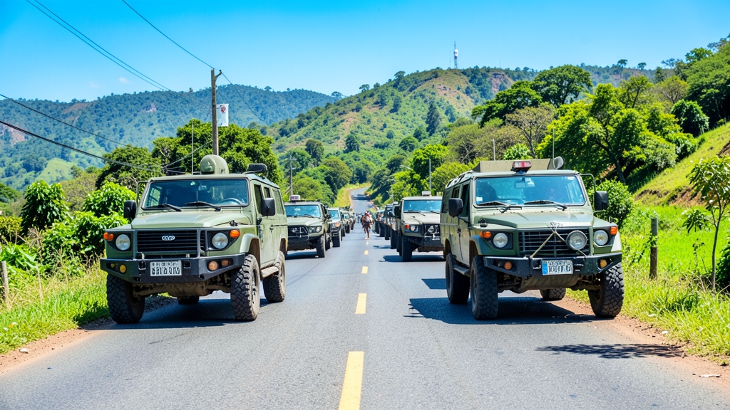 Militares realizan operativo de control de armas en Cerro Las Cabras, Durán