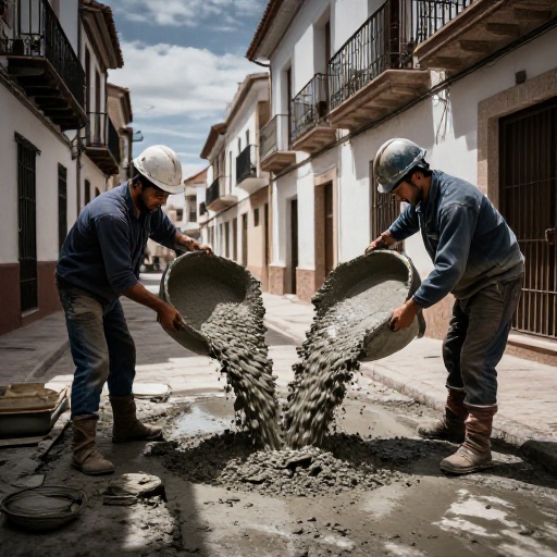 Alcaldía inicia renovación progresiva de calles de hormigón en Atarazana