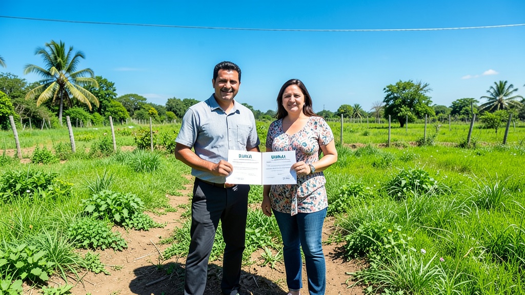 Mónica Loor es la familia 4001 que legaliza su predio en Durán