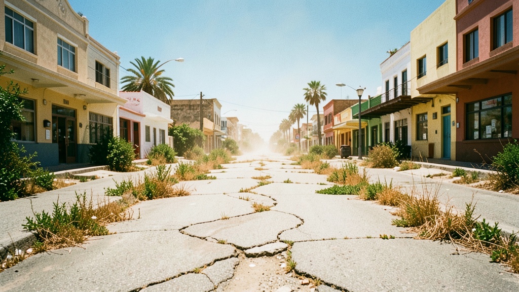 Vecinos de Playas exigen reparación de calles en el centro tras meses de abandono