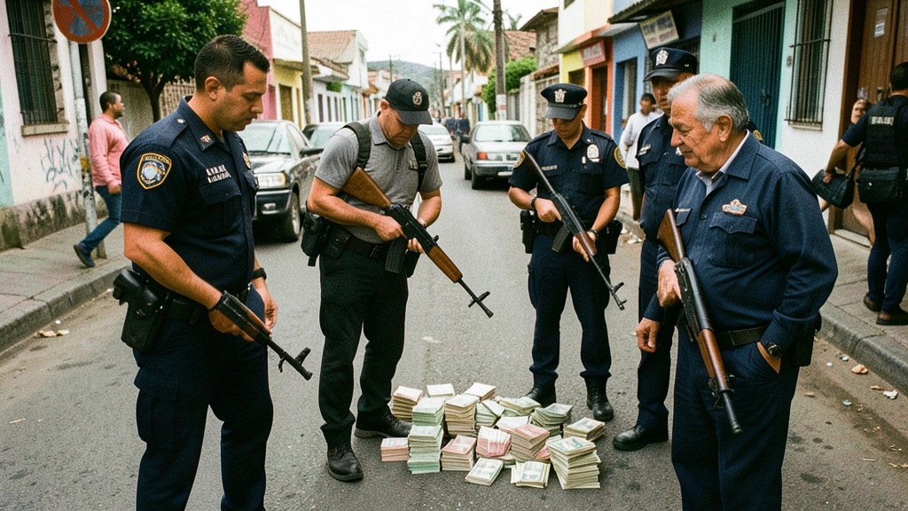 Procesan a dos vecinos de Santa Lucía por armas y 95 mil dólares